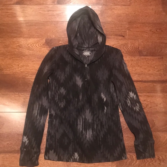 Cuddl Duds Quarter Zip Hoodie - Picture 1 of 2